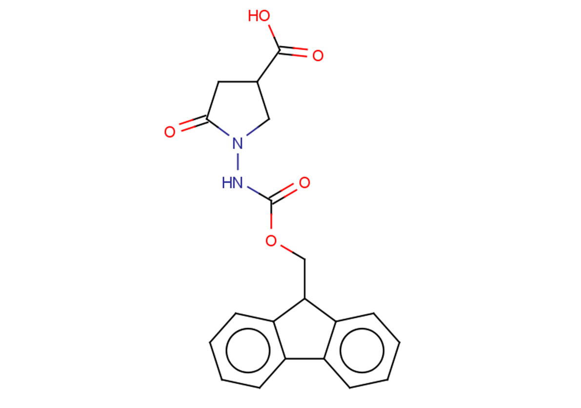 1-{[(9H-fluoren-9-ylmethoxy)carbonyl]amino}-5-oxopyrrolidine-3-carboxylic acid