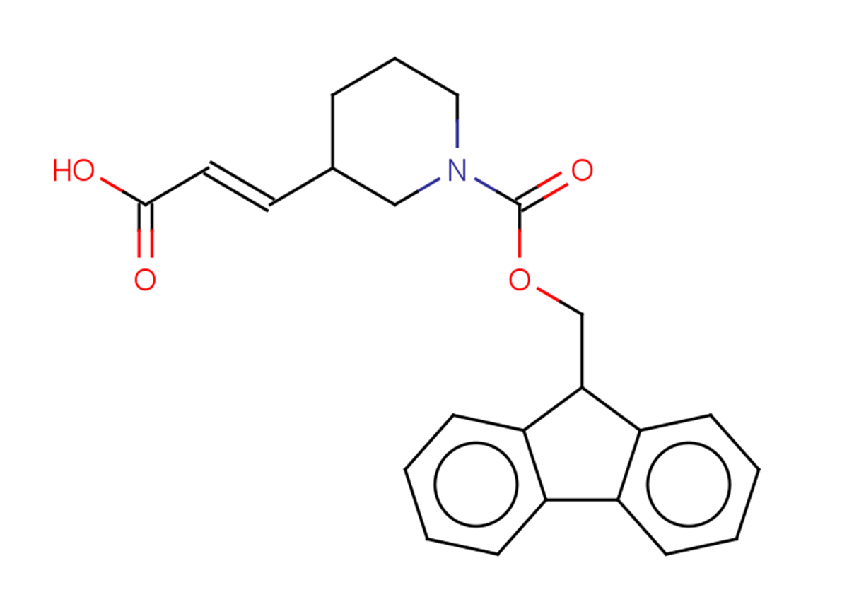 (2E)-3-{1-[(9H-fluoren-9-ylmethoxy)carbonyl]piperidin-3-yl}prop-2-enoic acid