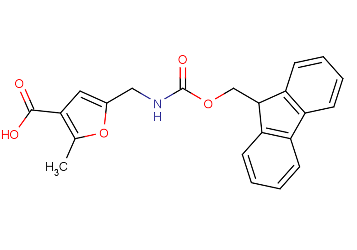 5-({[(9H-fluoren-9-ylmethoxy)carbonyl]amino}methyl)-2-methylfuran-3-carboxylic acid