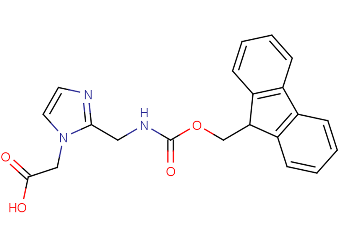 2-[2-({[(9H-fluoren-9-ylmethoxy)carbonyl]amino}methyl)-1H-imidazol-1-yl]acetic acid