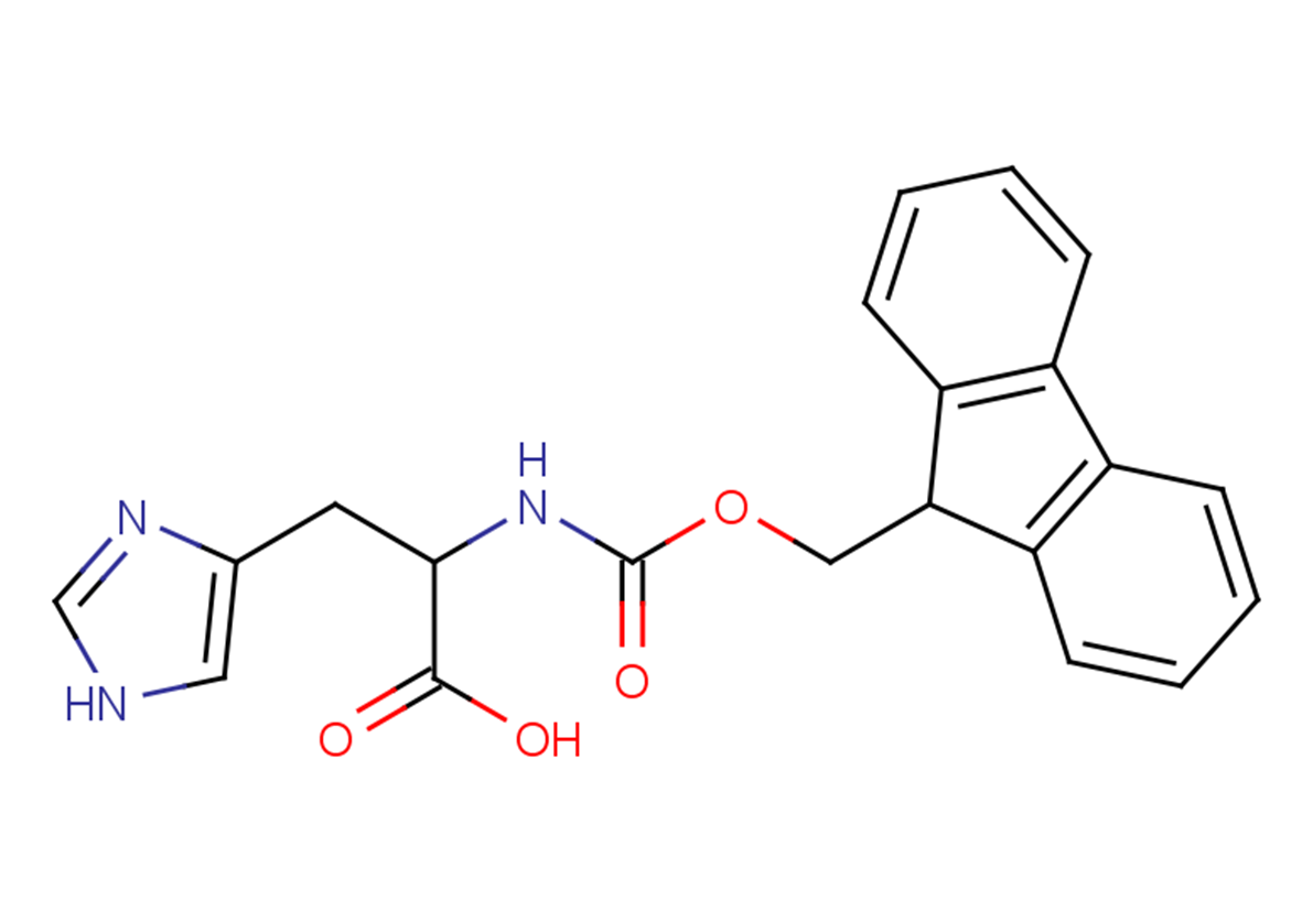 2-{[(9H-fluoren-9-ylmethoxy)carbonyl]amino}-3-(1H-imidazol-4-yl)propanoic acid