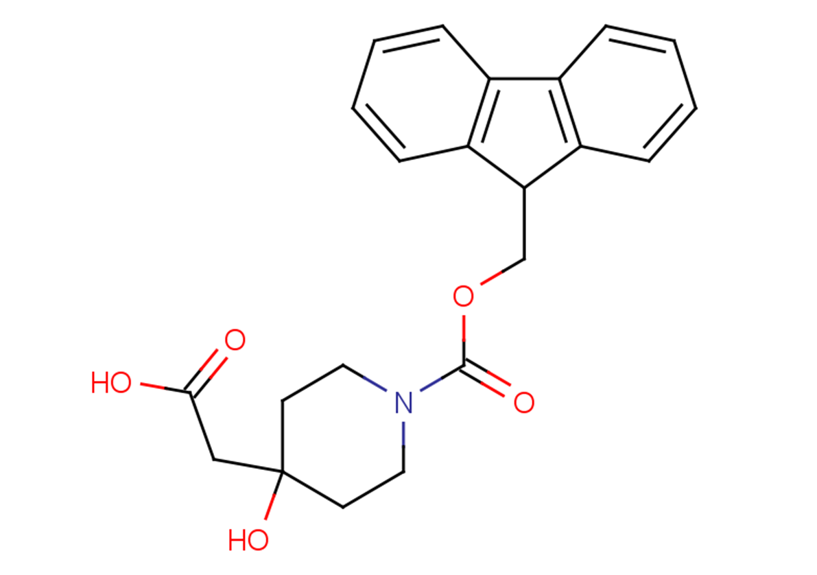 2-{1-[(9H-fluoren-9-ylmethoxy)carbonyl]-4-hydroxypiperidin-4-yl}acetic acid