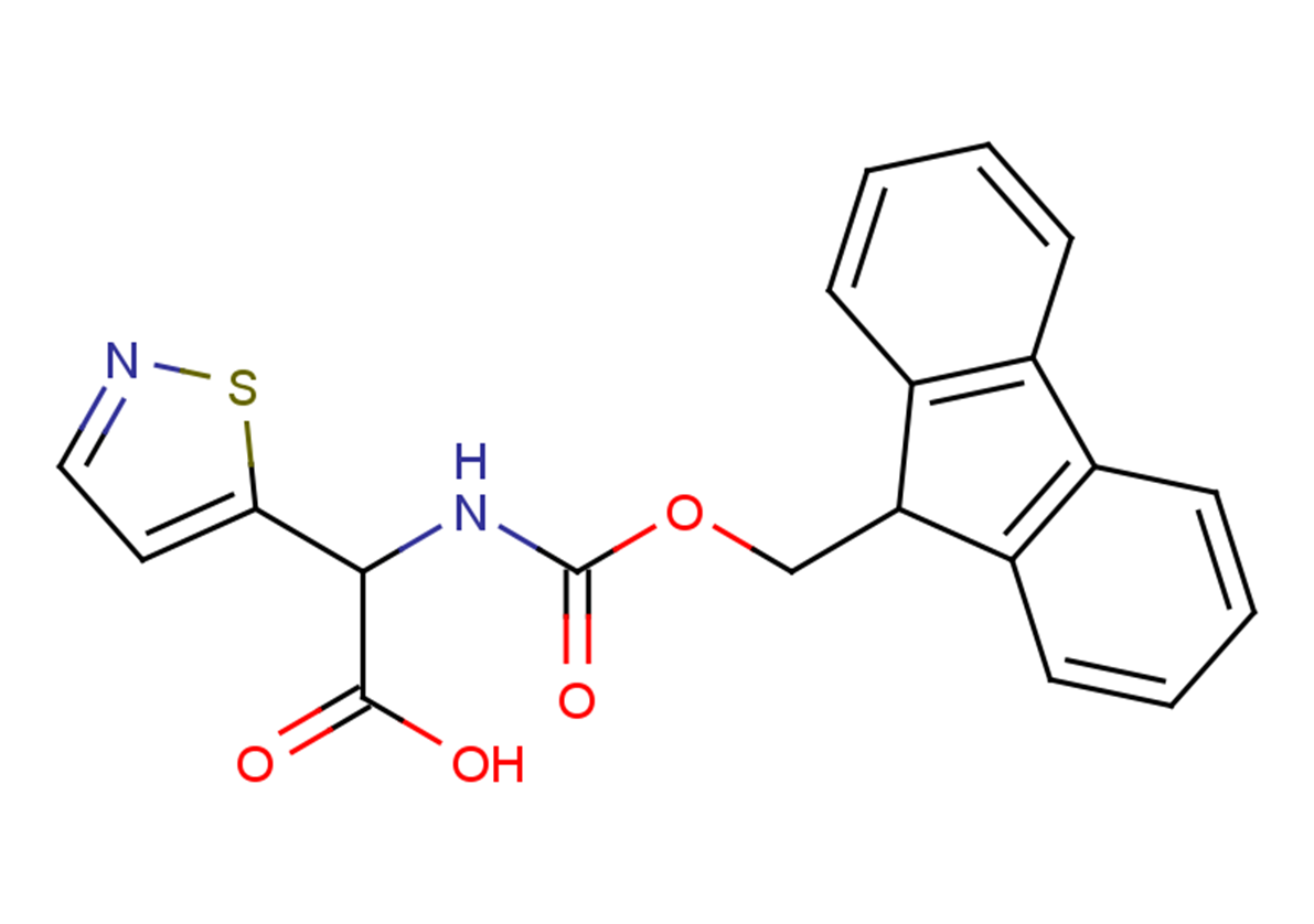 2-{[(9H-fluoren-9-ylmethoxy)carbonyl]amino}-2-(1,2-thiazol-5-yl)acetic acid