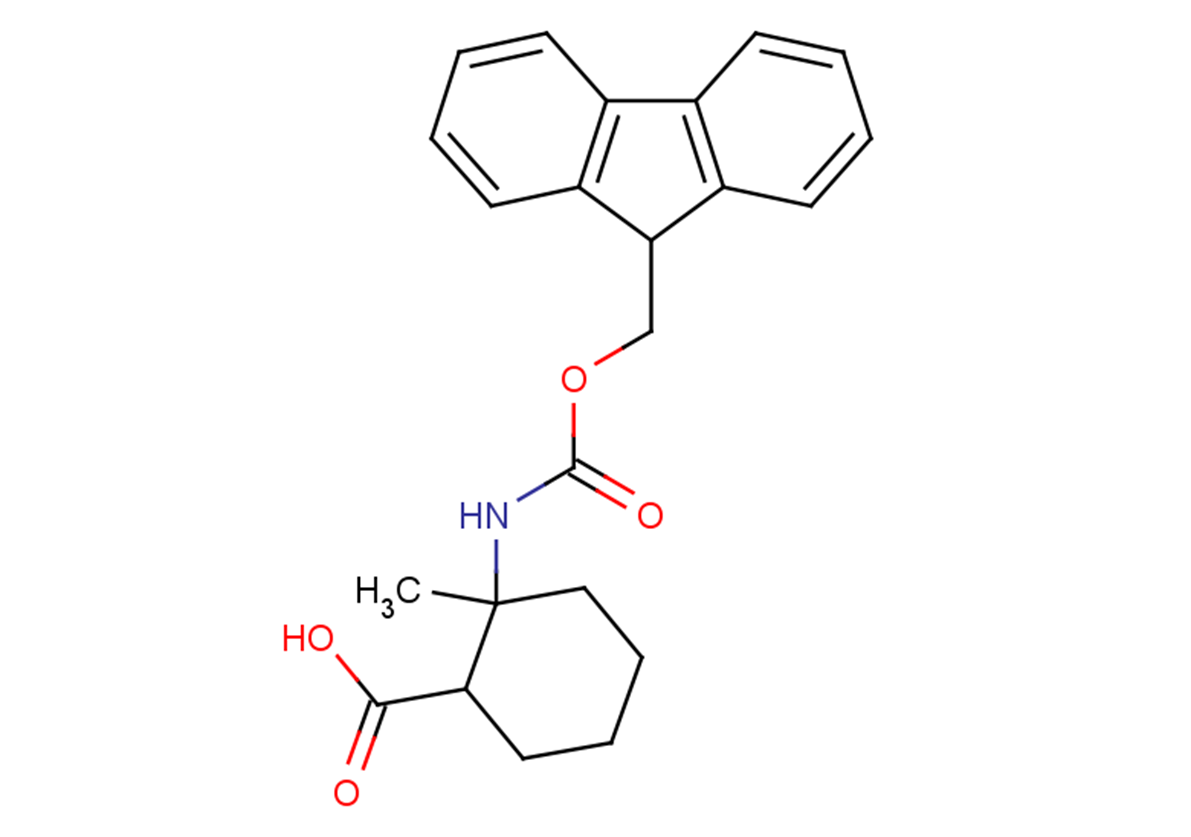 2-{[(9H-fluoren-9-ylmethoxy)carbonyl]amino}-2-methylcyclohexane-1-carboxylic acid