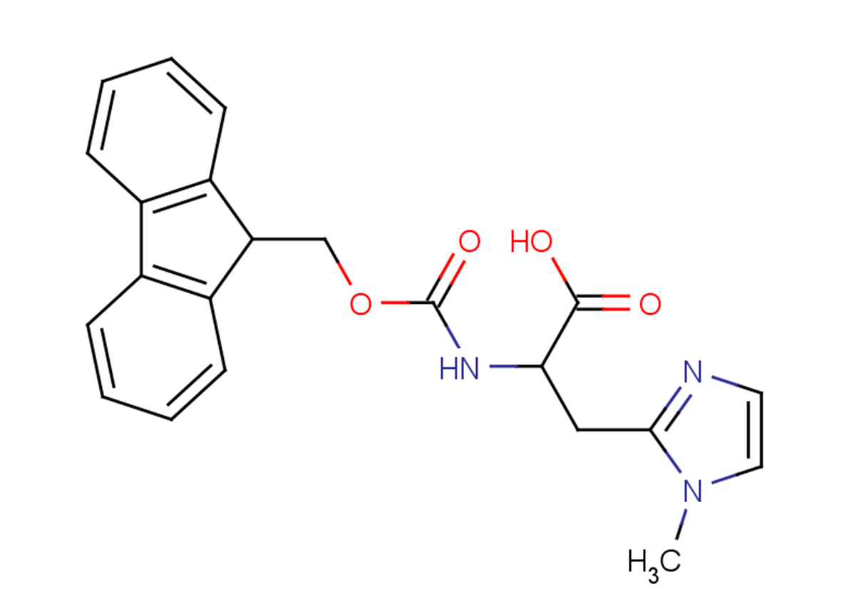 2-{[(9H-fluoren-9-ylmethoxy)carbonyl]amino}-3-(1-methyl-1H-imidazol-2-yl)propanoic acid