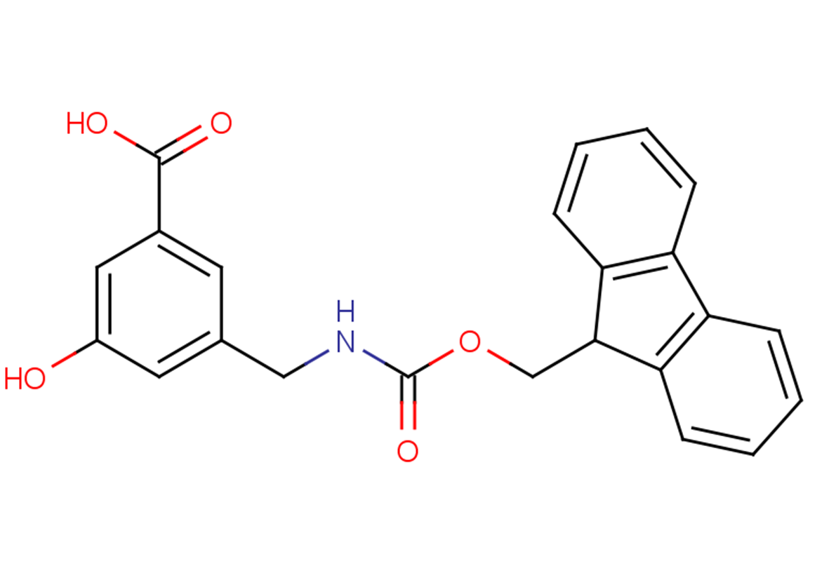 3-({[(9H-fluoren-9-ylmethoxy)carbonyl]amino}methyl)-5-hydroxybenzoic acid