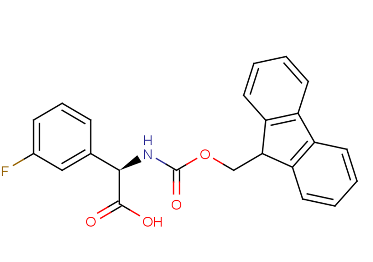 (2R)-2-{[(9H-fluoren-9-ylmethoxy)carbonyl]amino}-2-(3-fluorophenyl)acetic acid