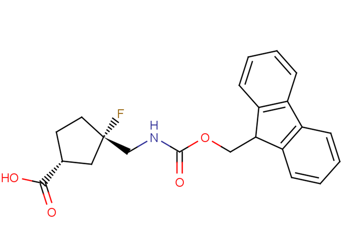 (1R,3S)-3-({[(9H-fluoren-9-ylmethoxy)carbonyl]amino}methyl)-3-fluorocyclopentane-1-carboxylic acid