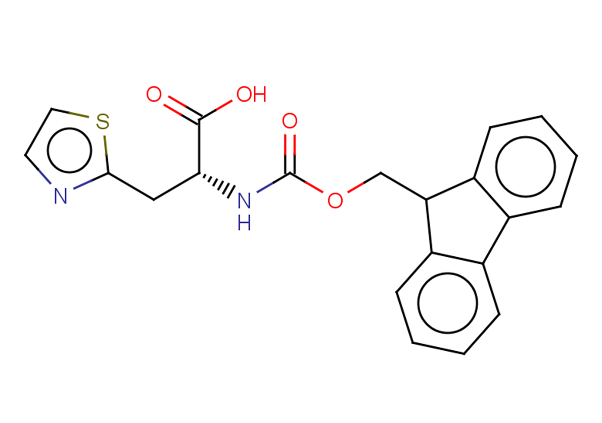 (2R)-2-{[(9H-fluoren-9-ylmethoxy)carbonyl]amino}-3-(1,3-thiazol-2-yl)propanoic acid