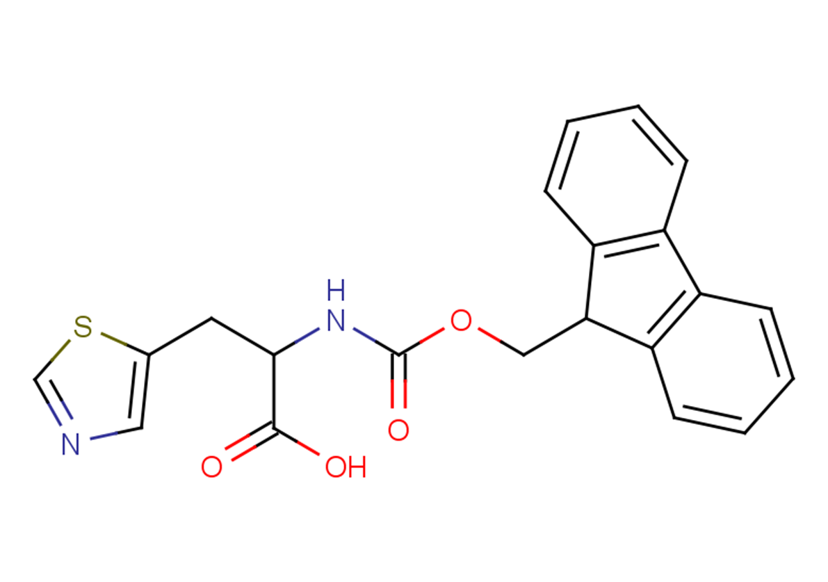 2-{[(9H-fluoren-9-ylmethoxy)carbonyl]amino}-3-(1,3-thiazol-5-yl)propanoic acid