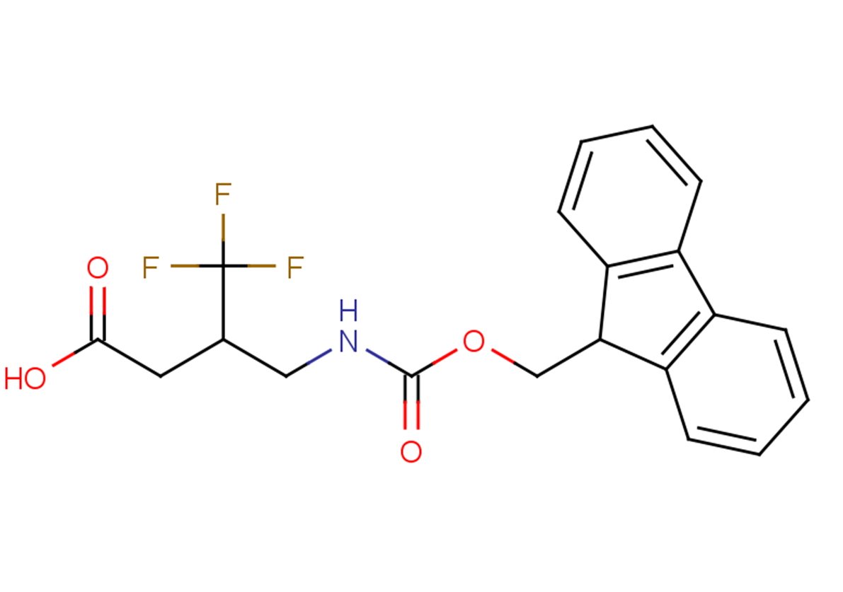 3-({[(9H-fluoren-9-ylmethoxy)carbonyl]amino}methyl)-4,4,4-trifluorobutanoic acid
