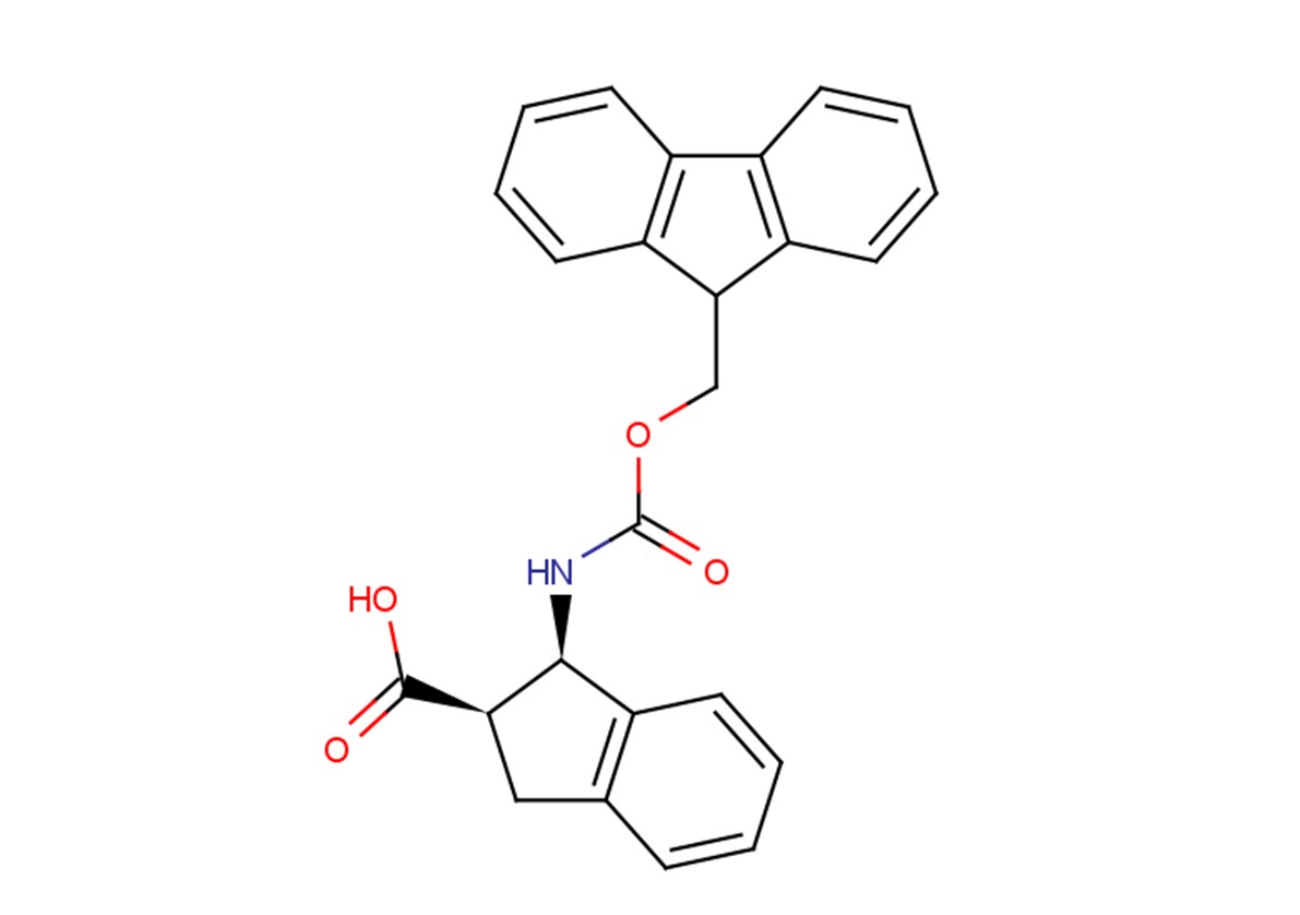 (1R,2R)-1-{[(9H-fluoren-9-ylmethoxy)carbonyl]amino}-2,3-dihydro-1H-indene-2-carboxylic acid