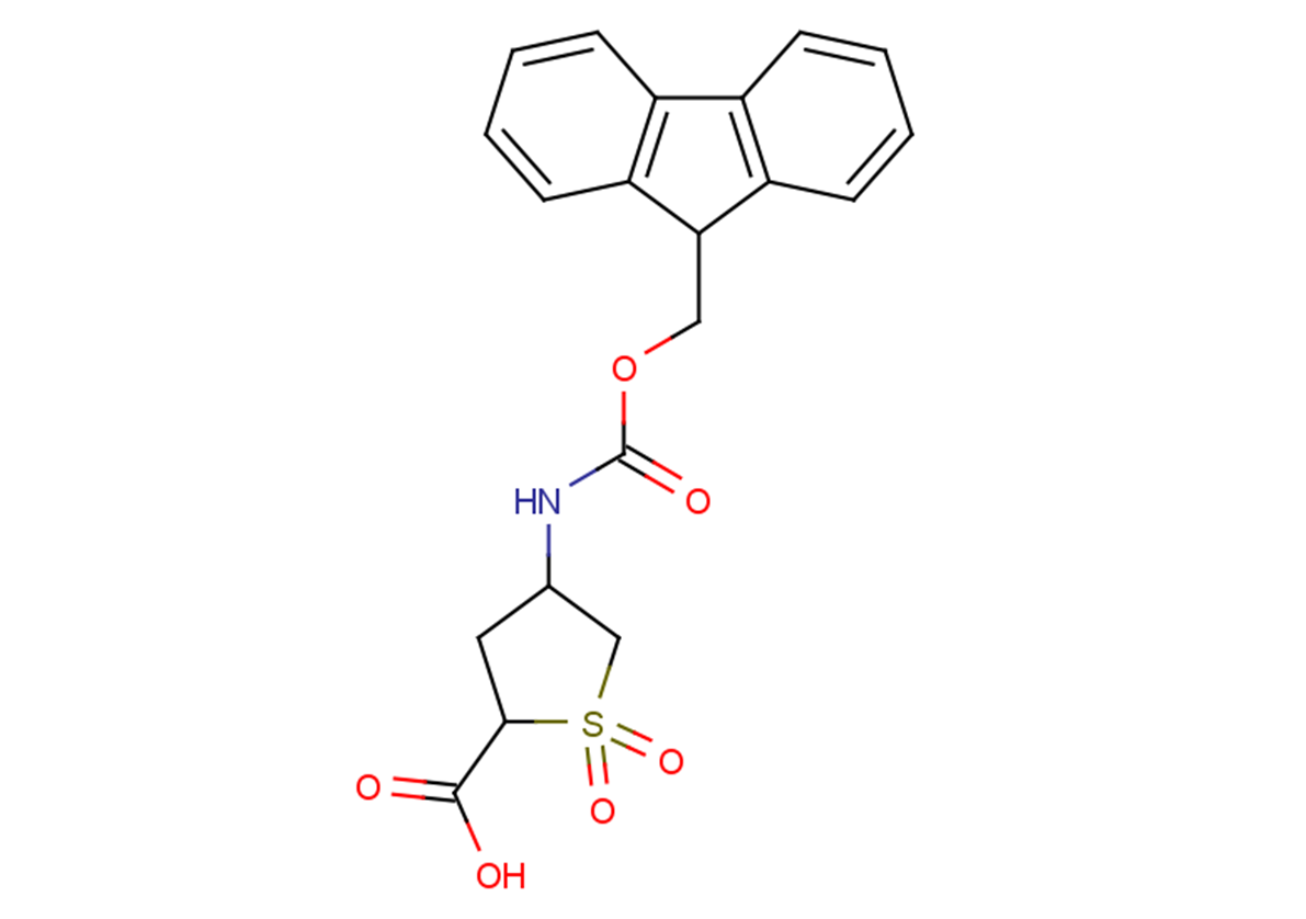4-{[(9H-fluoren-9-ylmethoxy)carbonyl]amino}-1,1-dioxo-1$l^{6}-thiolane-2-carboxylic acid