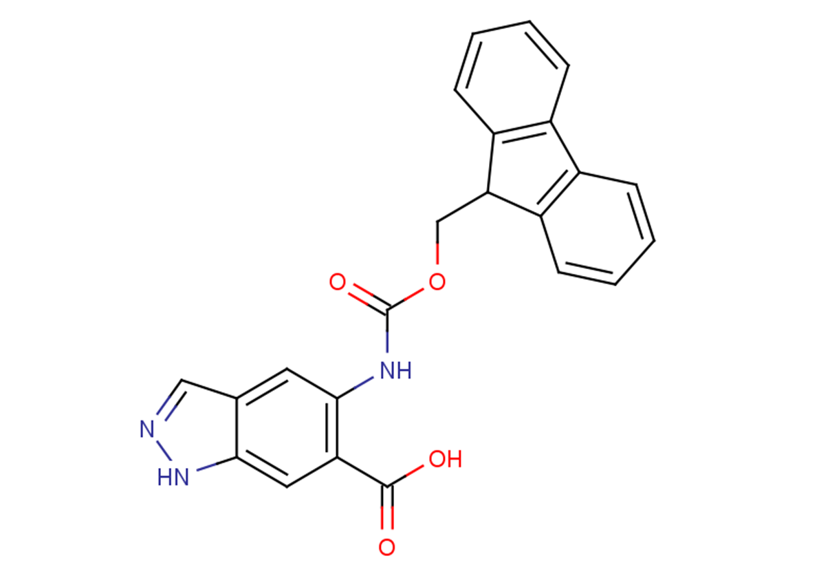 5-{[(9H-fluoren-9-ylmethoxy)carbonyl]amino}-1H-indazole-6-carboxylic acid