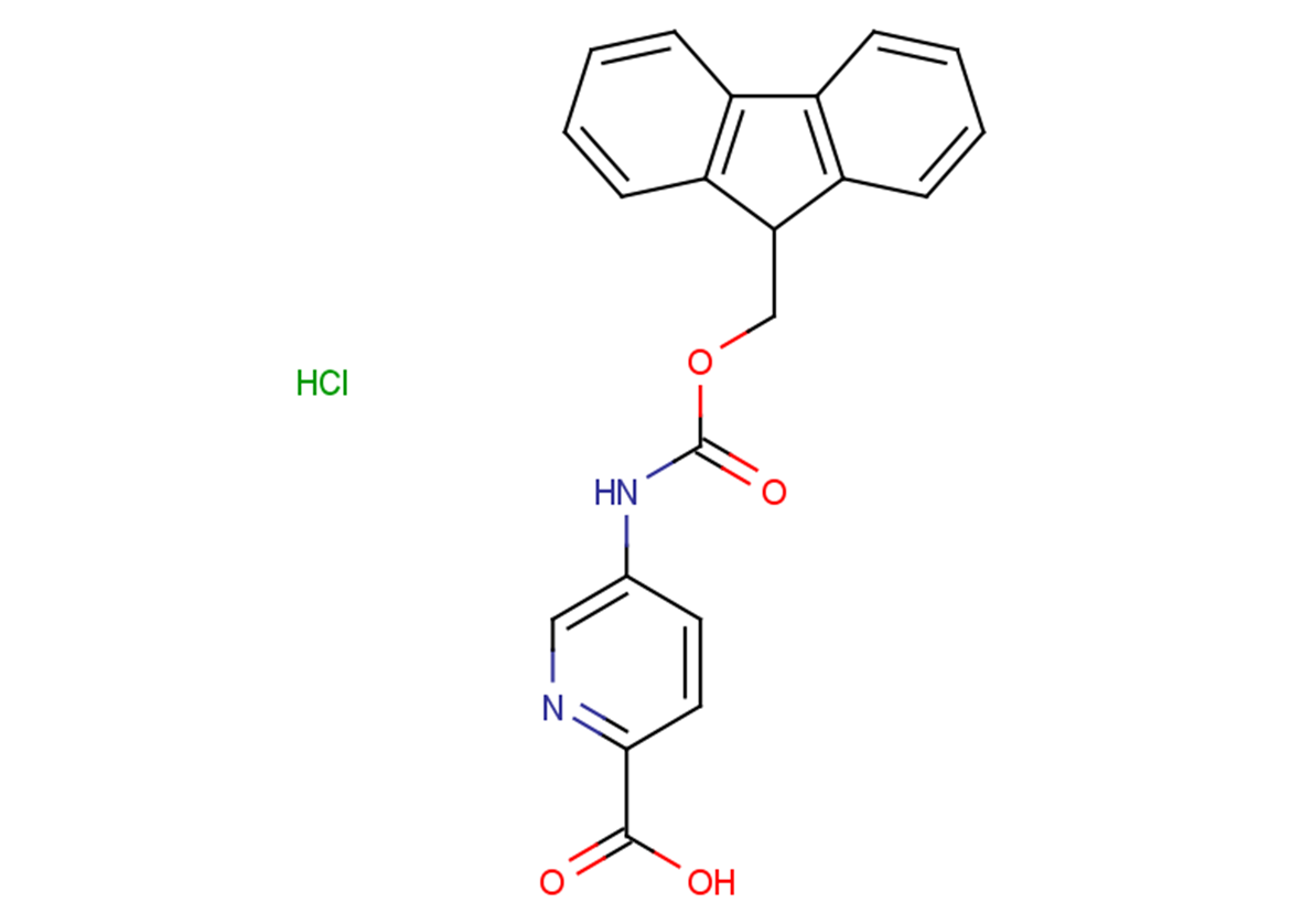 5-{[(9H-fluoren-9-ylmethoxy)carbonyl]amino}pyridine-2-carboxylic acid hydrochloride