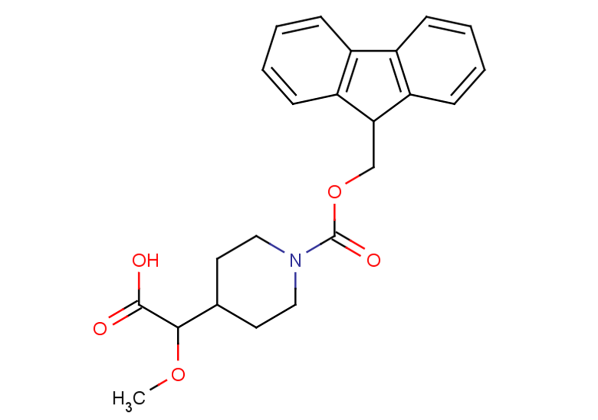 2-{1-[(9H-fluoren-9-ylmethoxy)carbonyl]piperidin-4-yl}-2-methoxyacetic acid