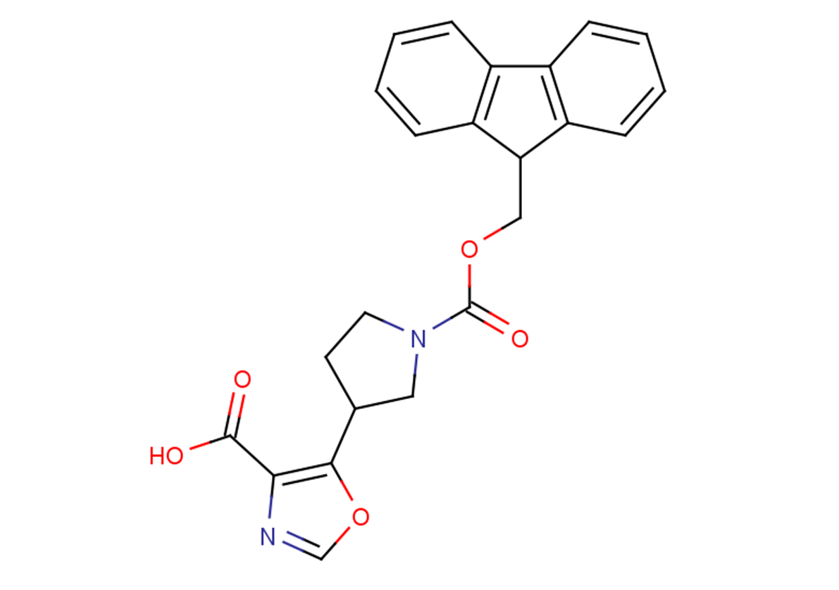 5-{1-[(9H-fluoren-9-ylmethoxy)carbonyl]pyrrolidin-3-yl}-1,3-oxazole-4-carboxylic acid