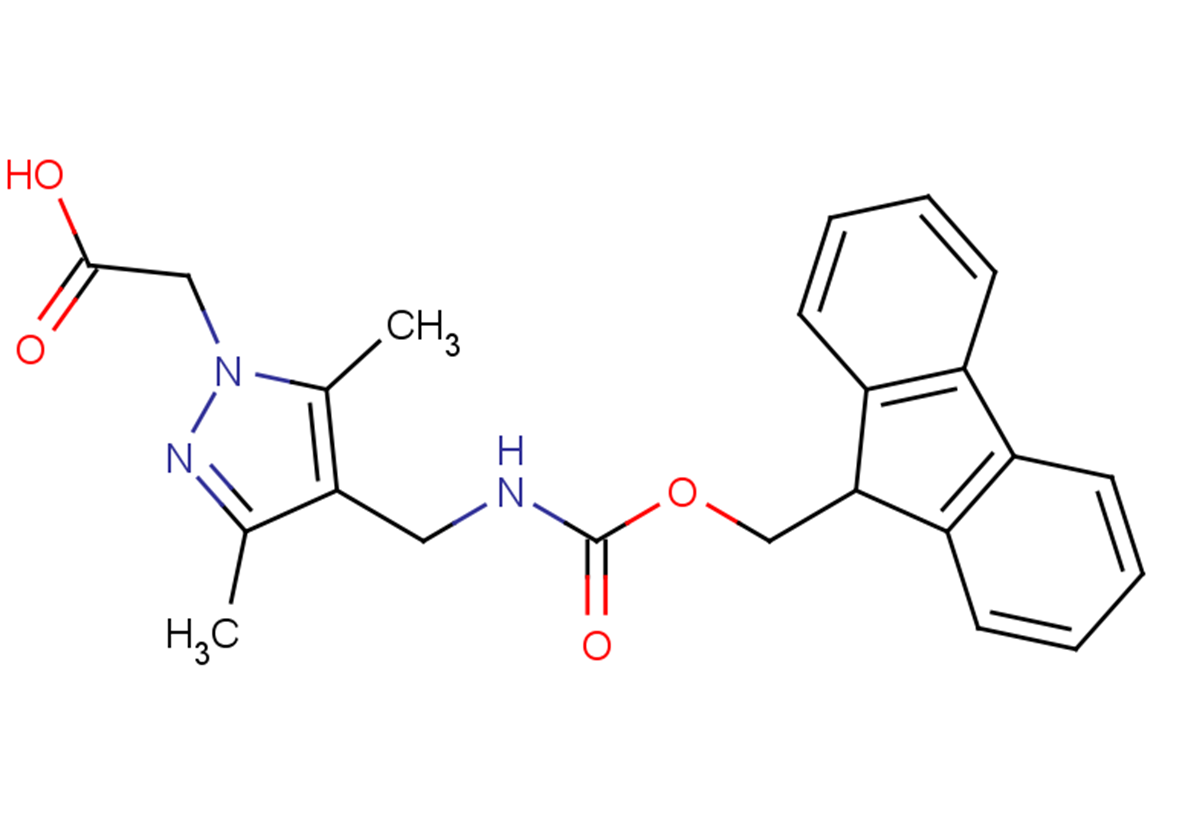 2-[4-({[(9H-fluoren-9-ylmethoxy)carbonyl]amino}methyl)-3,5-dimethyl-1H-pyrazol-1-yl]acetic acid