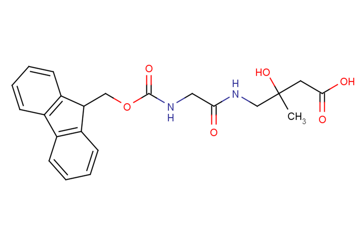 4-(2-{[(9H-fluoren-9-ylmethoxy)carbonyl]amino}acetamido)-3-hydroxy-3-methylbutanoic acid