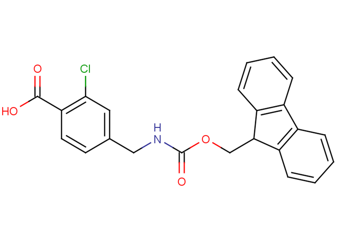 2-chloro-4-({[(9H-fluoren-9-ylmethoxy)carbonyl]amino}methyl)benzoic acid
