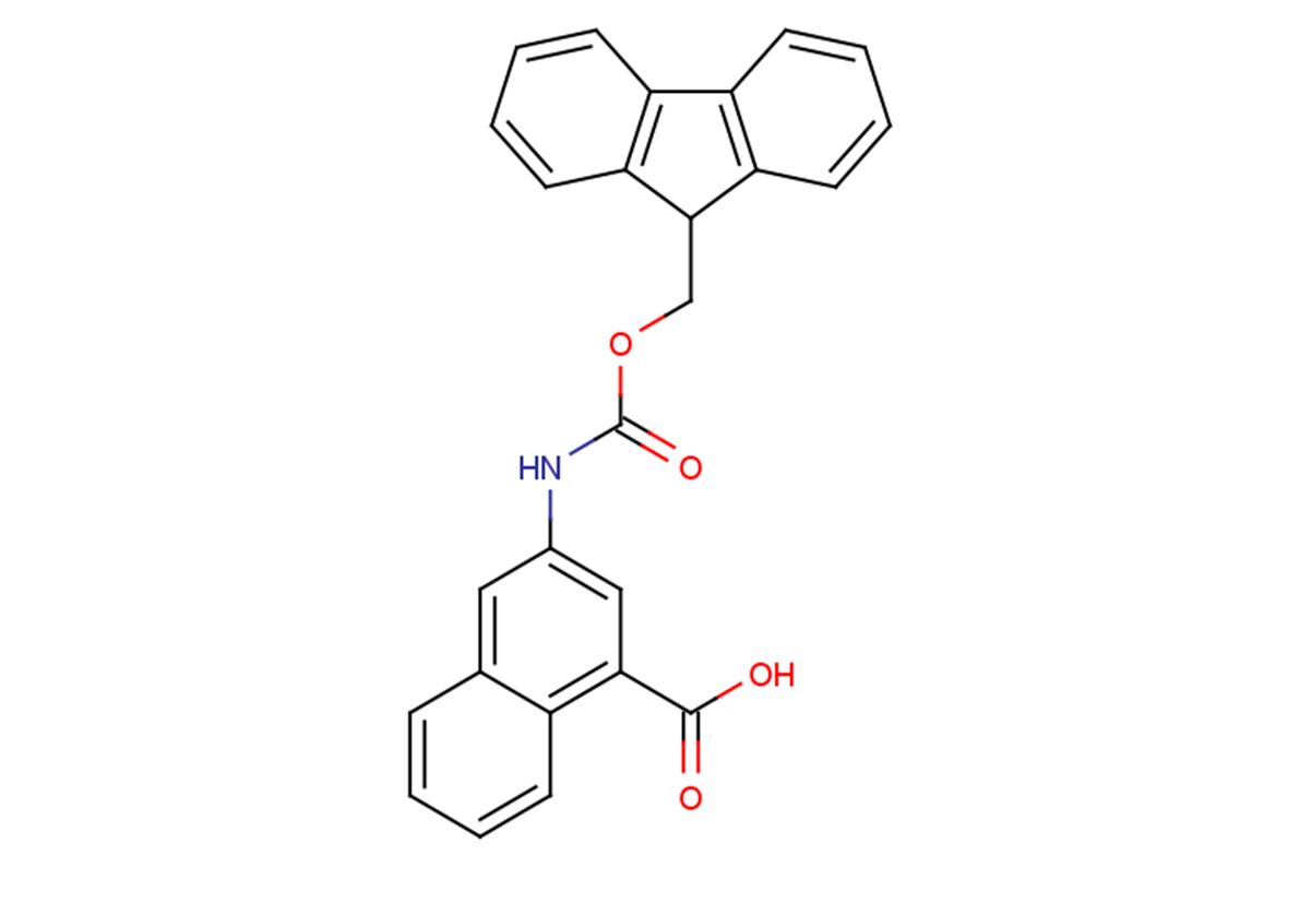 3-{[(9H-fluoren-9-ylmethoxy)carbonyl]amino}naphthalene-1-carboxylic acid