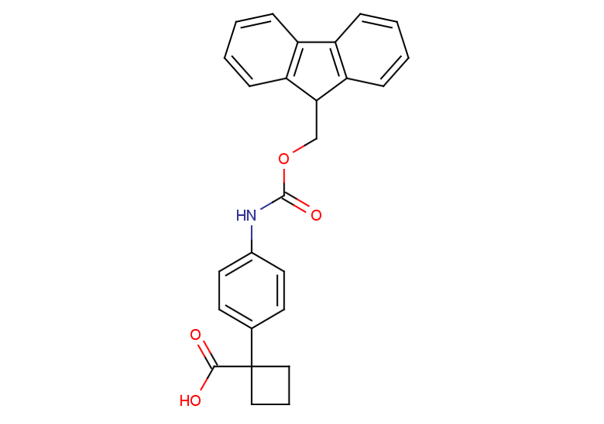 1-(4-{[(9H-fluoren-9-ylmethoxy)carbonyl]amino}phenyl)cyclobutane-1-carboxylic acid