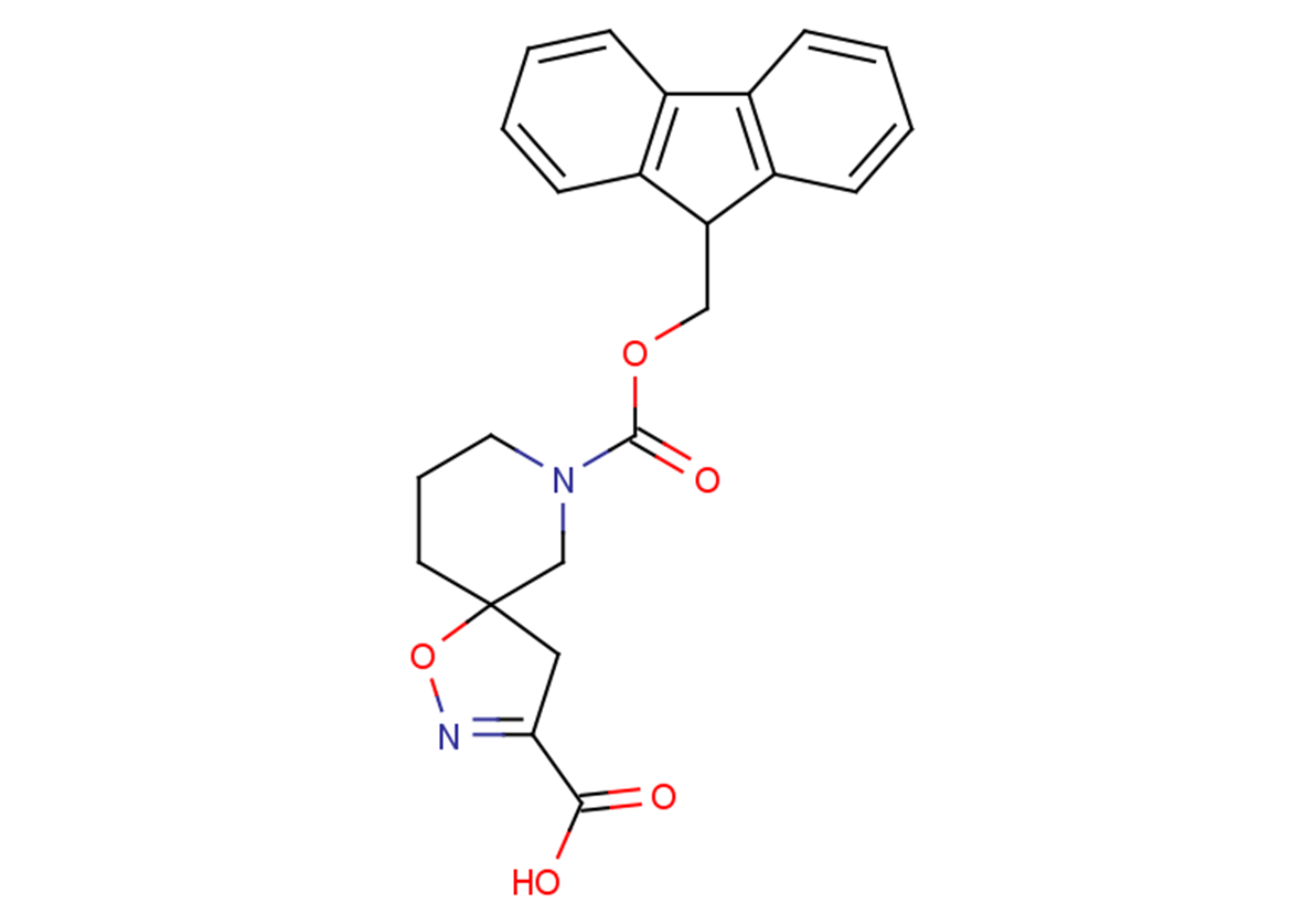 7-[(9H-fluoren-9-ylmethoxy)carbonyl]-1-oxa-2,7-diazaspiro[4.5]dec-2-ene-3-carboxylic acid