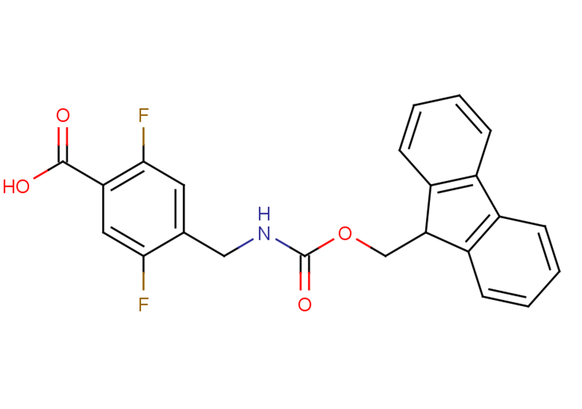 4-({[(9H-fluoren-9-ylmethoxy)carbonyl]amino}methyl)-2,5-difluorobenzoic acid