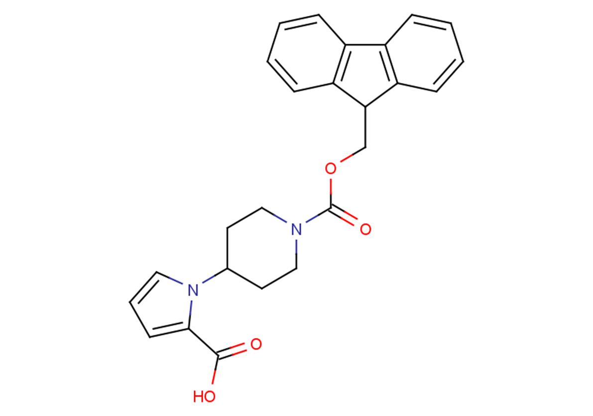 1-{1-[(9H-fluoren-9-ylmethoxy)carbonyl]piperidin-4-yl}-1H-pyrrole-2-carboxylic acid