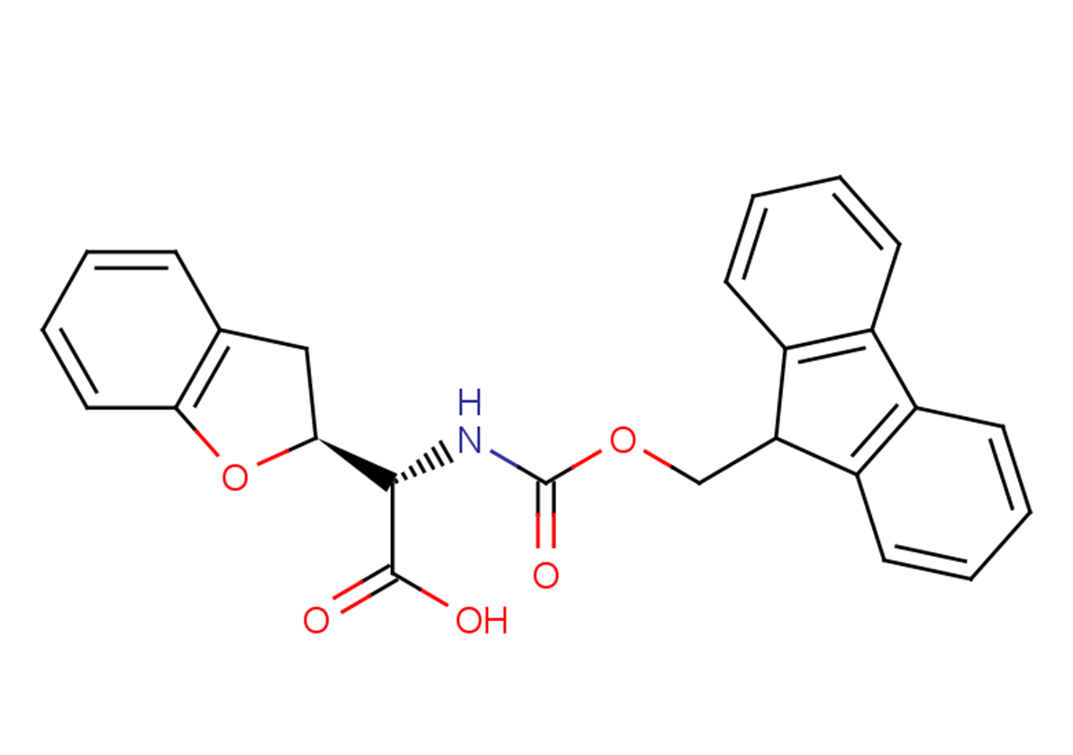 (2S)-2-[(2S)-2,3-dihydro-1-benzofuran-2-yl]-2-{[(9H-fluoren-9-ylmethoxy)carbonyl]amino}acetic acid