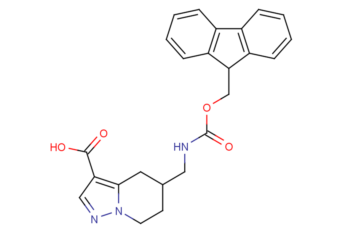 5-({[(9H-fluoren-9-ylmethoxy)carbonyl]amino}methyl)-4H,5H,6H,7H-pyrazolo[1,5-a]pyridine-3-carboxylic acid