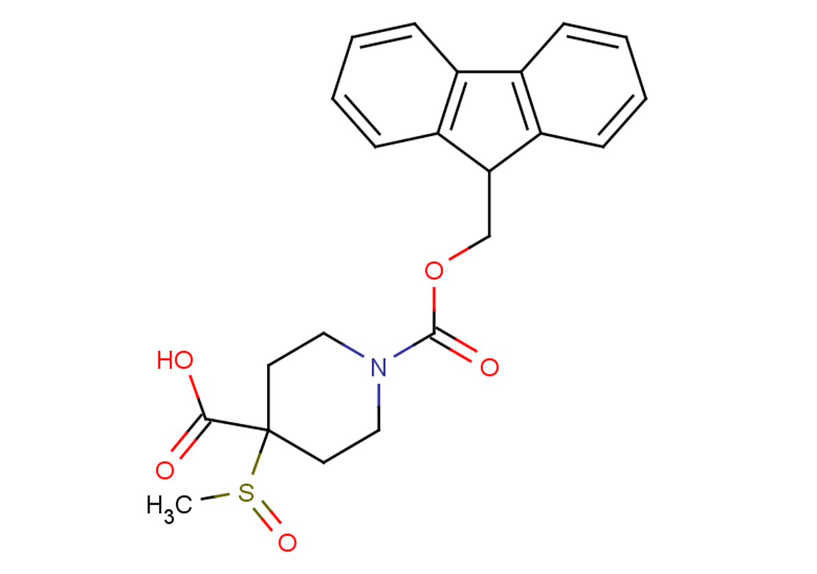 1-[(9H-fluoren-9-ylmethoxy)carbonyl]-4-methanesulfinylpiperidine-4-carboxylic acid