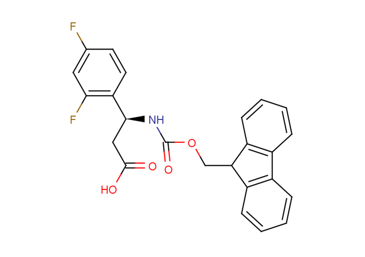 (3S)-3-(2,4-difluorophenyl)-3-{[(9H-fluoren-9-ylmethoxy)carbonyl]amino}propanoic acid