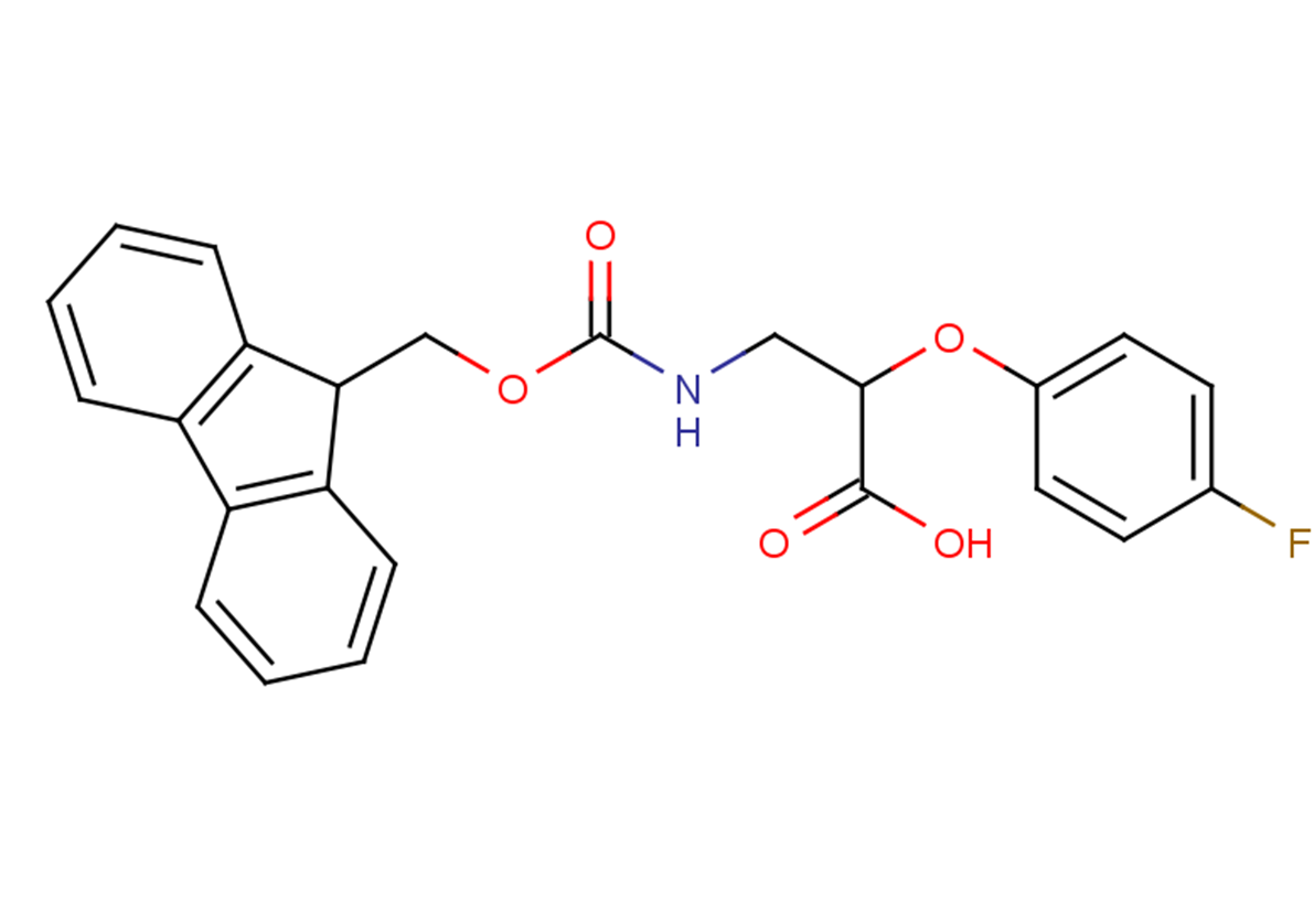 3-{[(9H-fluoren-9-ylmethoxy)carbonyl]amino}-2-(4-fluorophenoxy)propanoic acid