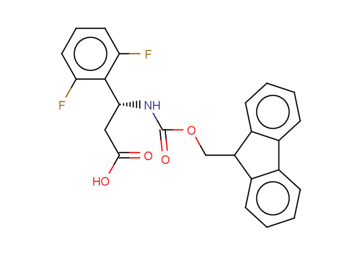 (3R)-3-(2,6-difluorophenyl)-3-{[(9H-fluoren-9-ylmethoxy)carbonyl]amino}propanoic acid