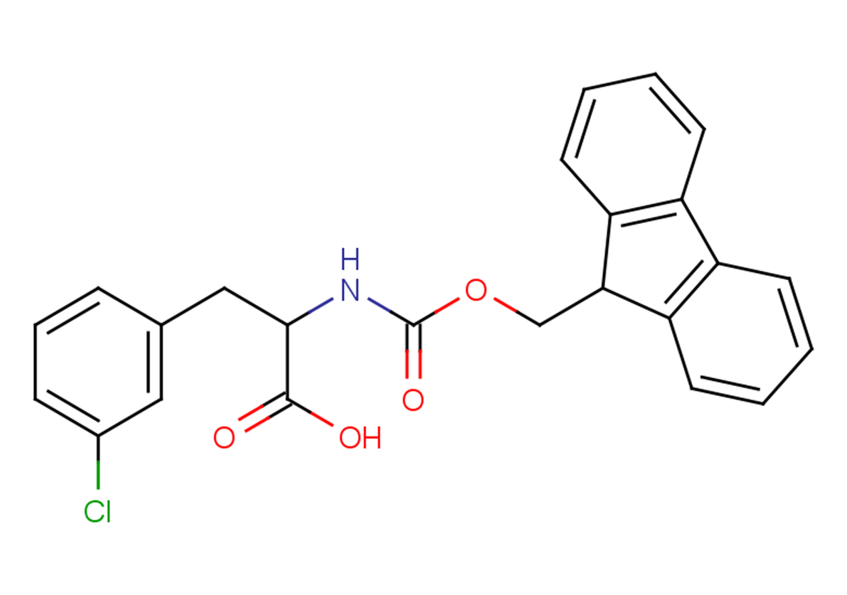 3-(3-chlorophenyl)-2-{[(9H-fluoren-9-ylmethoxy)carbonyl]amino}propanoic acid