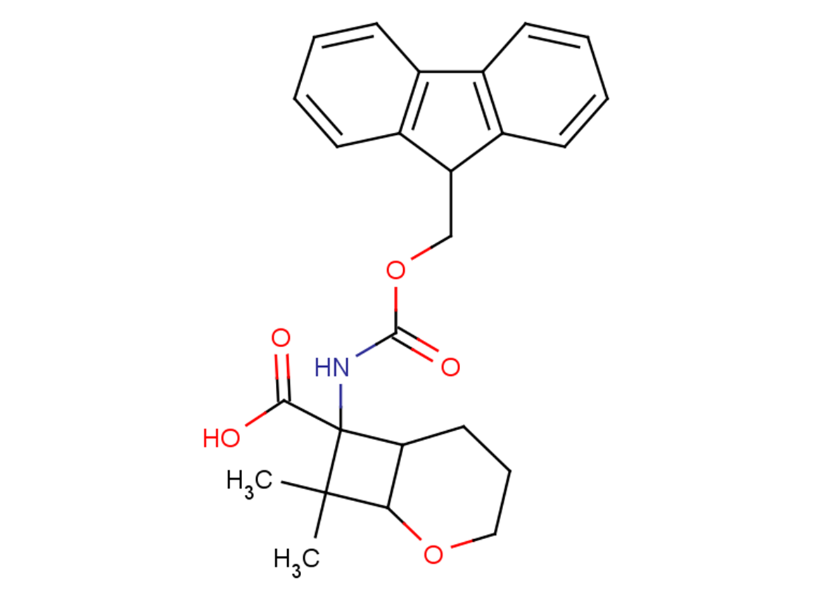 7-{[(9H-fluoren-9-ylmethoxy)carbonyl]amino}-8,8-dimethyl-2-oxabicyclo[4.2.0]octane-7-carboxylic acid