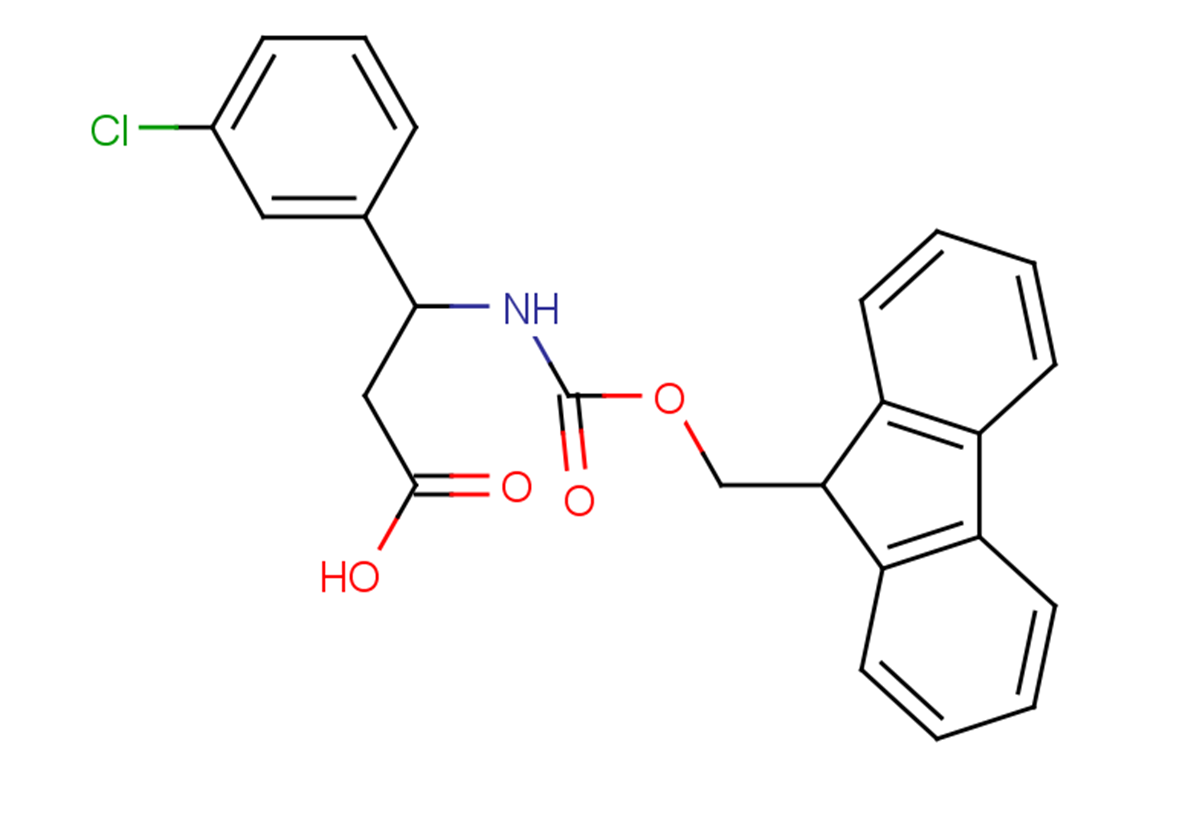 3-(3-chlorophenyl)-3-{[(9H-fluoren-9-ylmethoxy)carbonyl]amino}propanoic acid