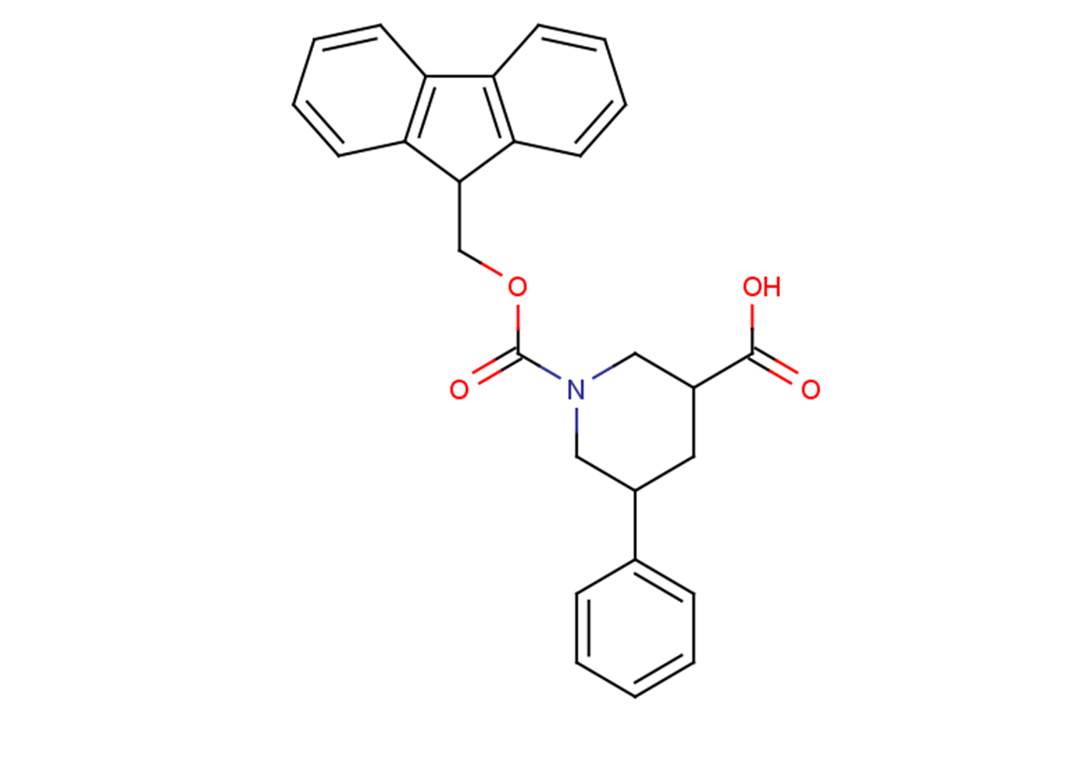 1-[(9H-fluoren-9-ylmethoxy)carbonyl]-5-phenylpiperidine-3-carboxylic acid