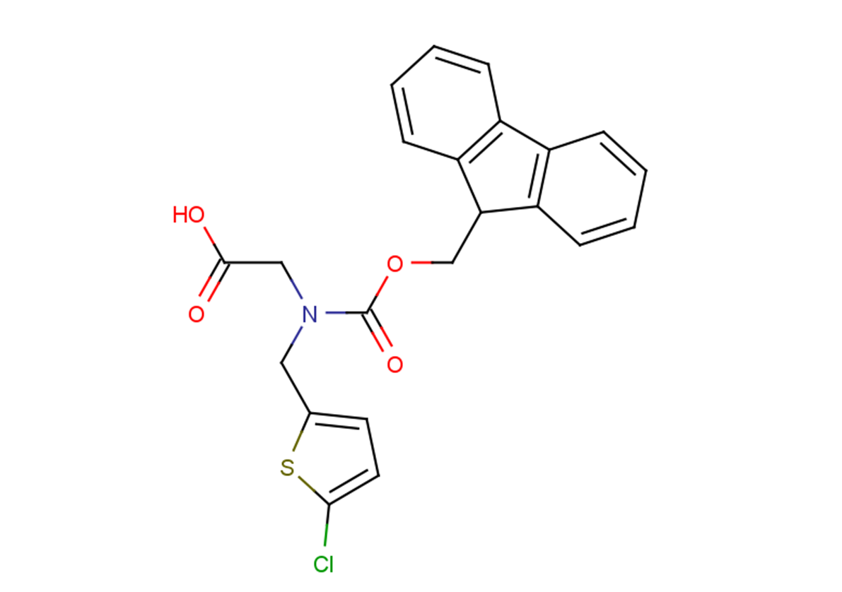 2-{[(5-chlorothiophen-2-yl)methyl][(9H-fluoren-9-ylmethoxy)carbonyl]amino}acetic acid