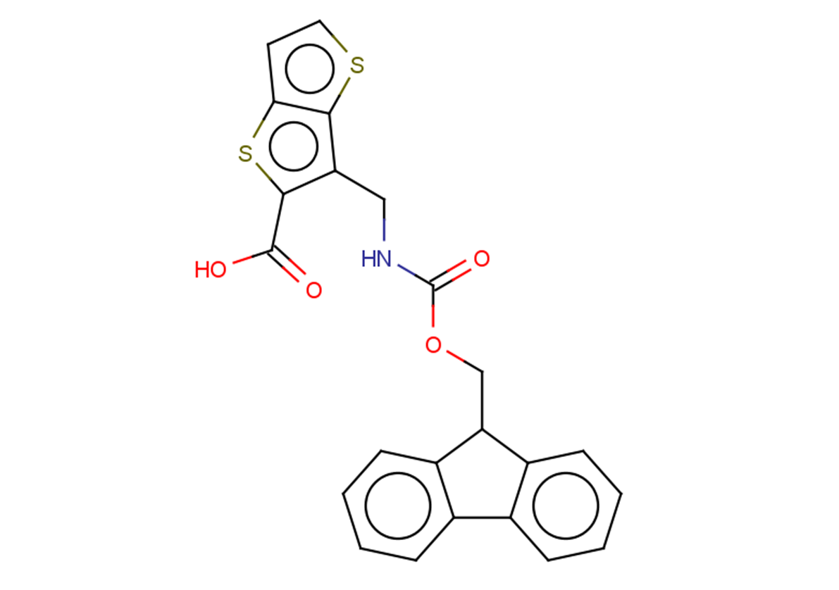 3-({[(9H-fluoren-9-ylmethoxy)carbonyl]amino}methyl)thieno[3,2-b]thiophene-2-carboxylic acid