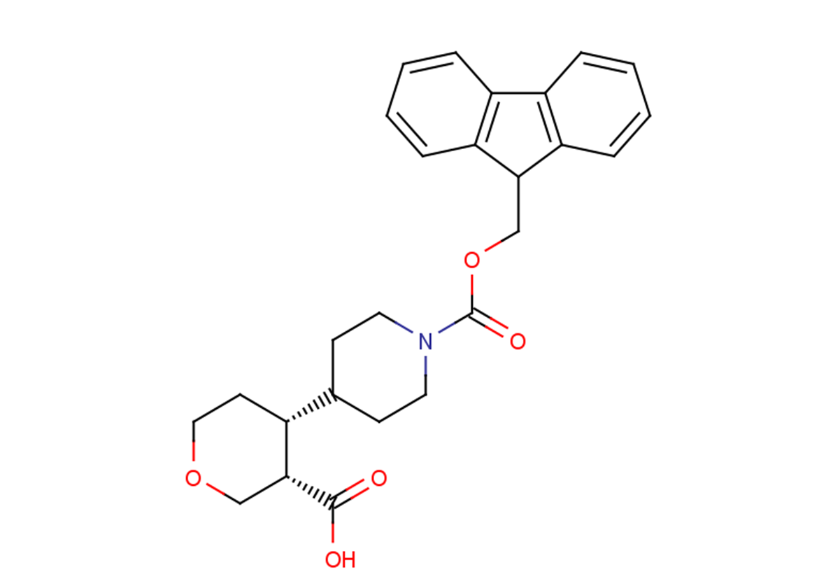 (3S,4R)-4-{1-[(9H-fluoren-9-ylmethoxy)carbonyl]piperidin-4-yl}oxane-3-carboxylic acid
