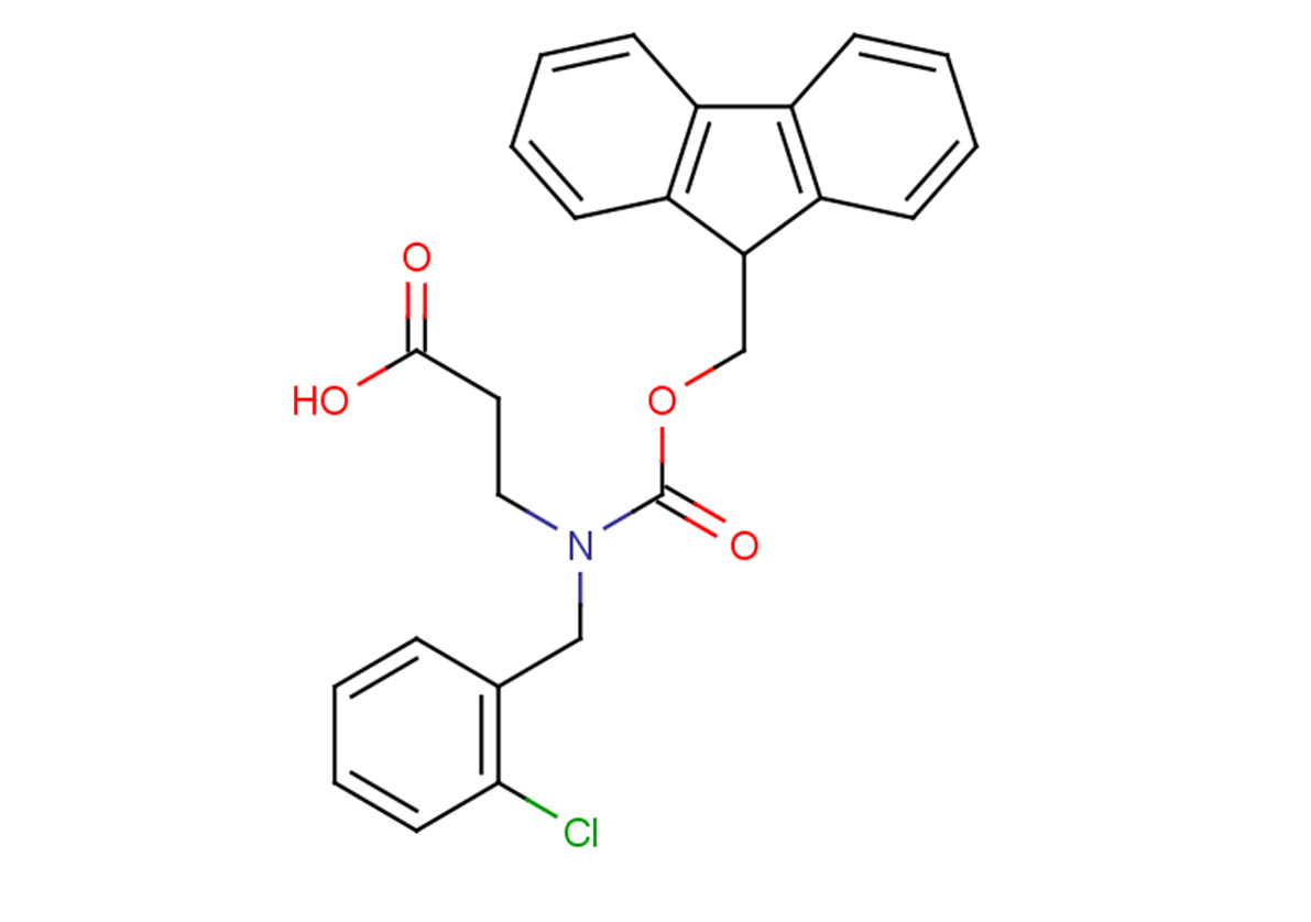 3-{[(2-chlorophenyl)methyl][(9H-fluoren-9-ylmethoxy)carbonyl]amino}propanoic acid