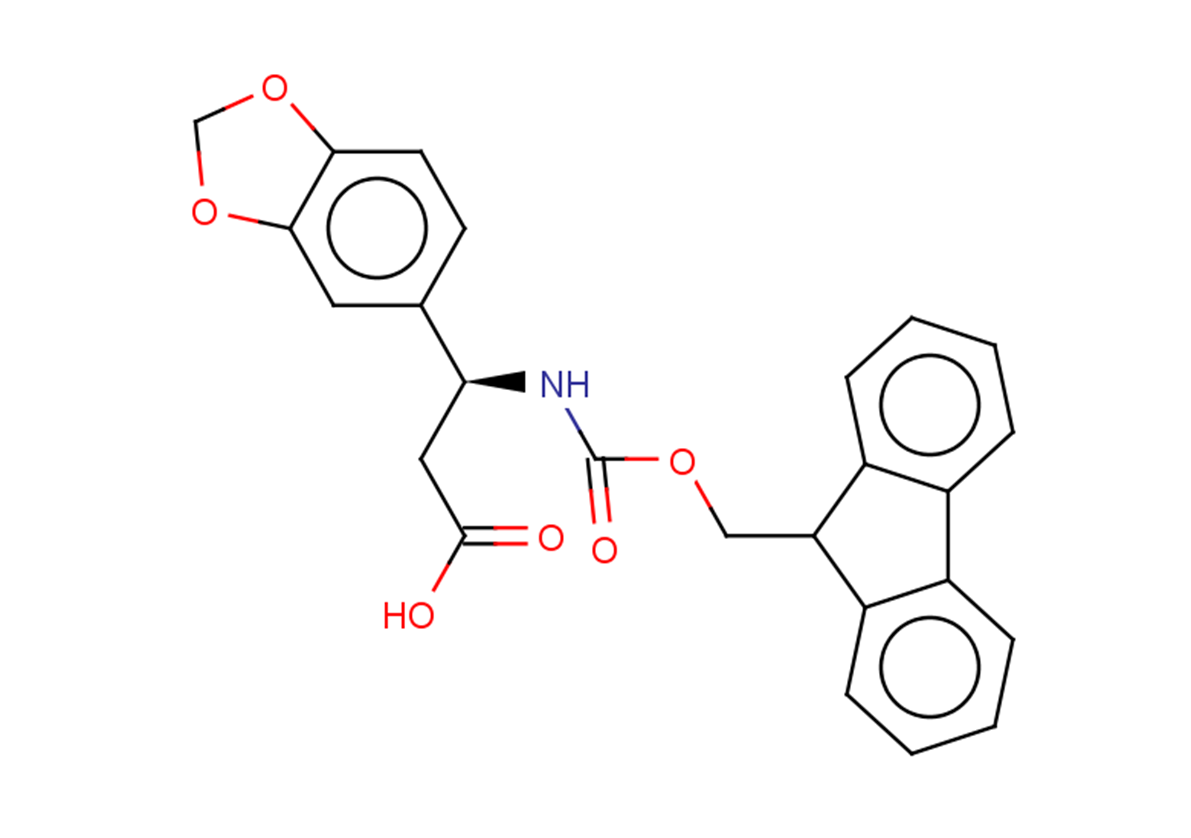 (3S)-3-(2H-1,3-benzodioxol-5-yl)-3-{[(9H-fluoren-9-ylmethoxy)carbonyl]amino}propanoic acid