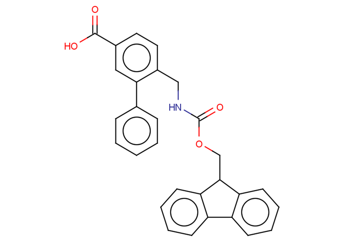 4-({[(9H-fluoren-9-ylmethoxy)carbonyl]amino}methyl)-3-phenylbenzoic acid