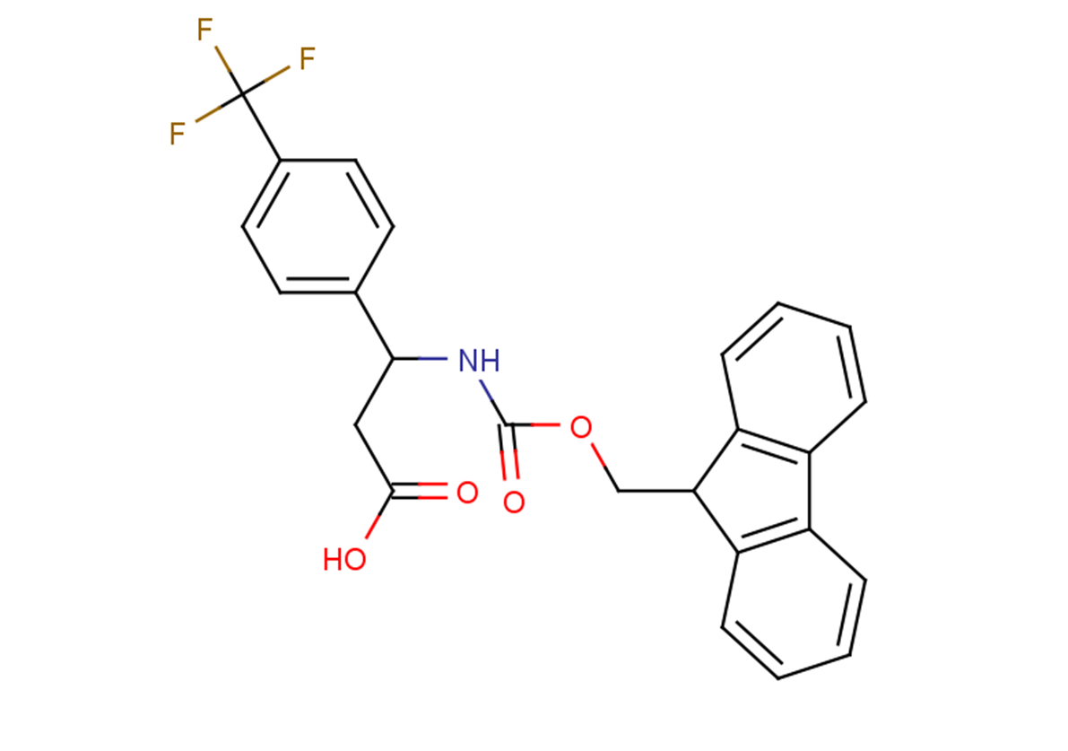 3-{[(9H-fluoren-9-ylmethoxy)carbonyl]amino}-3-[4-(trifluoromethyl)phenyl]propanoic acid