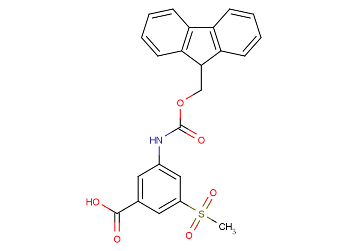 3-{[(9H-fluoren-9-ylmethoxy)carbonyl]amino}-5-methanesulfonylbenzoic acid