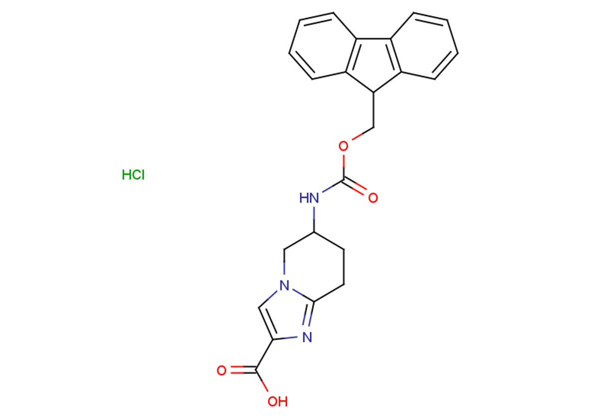 6-{[(9H-fluoren-9-ylmethoxy)carbonyl]amino}-5H,6H,7H,8H-imidazo[1,2-a]pyridine-2-carboxylic acid hydrochloride