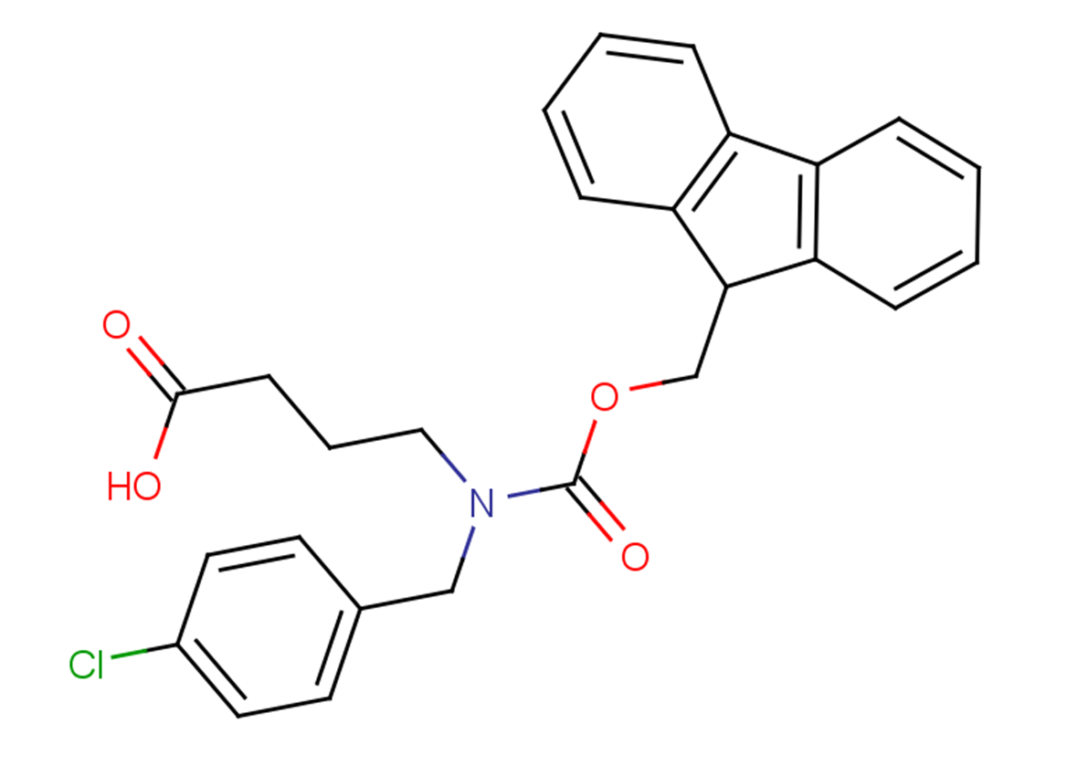 4-{[(4-chlorophenyl)methyl][(9H-fluoren-9-ylmethoxy)carbonyl]amino}butanoic acid