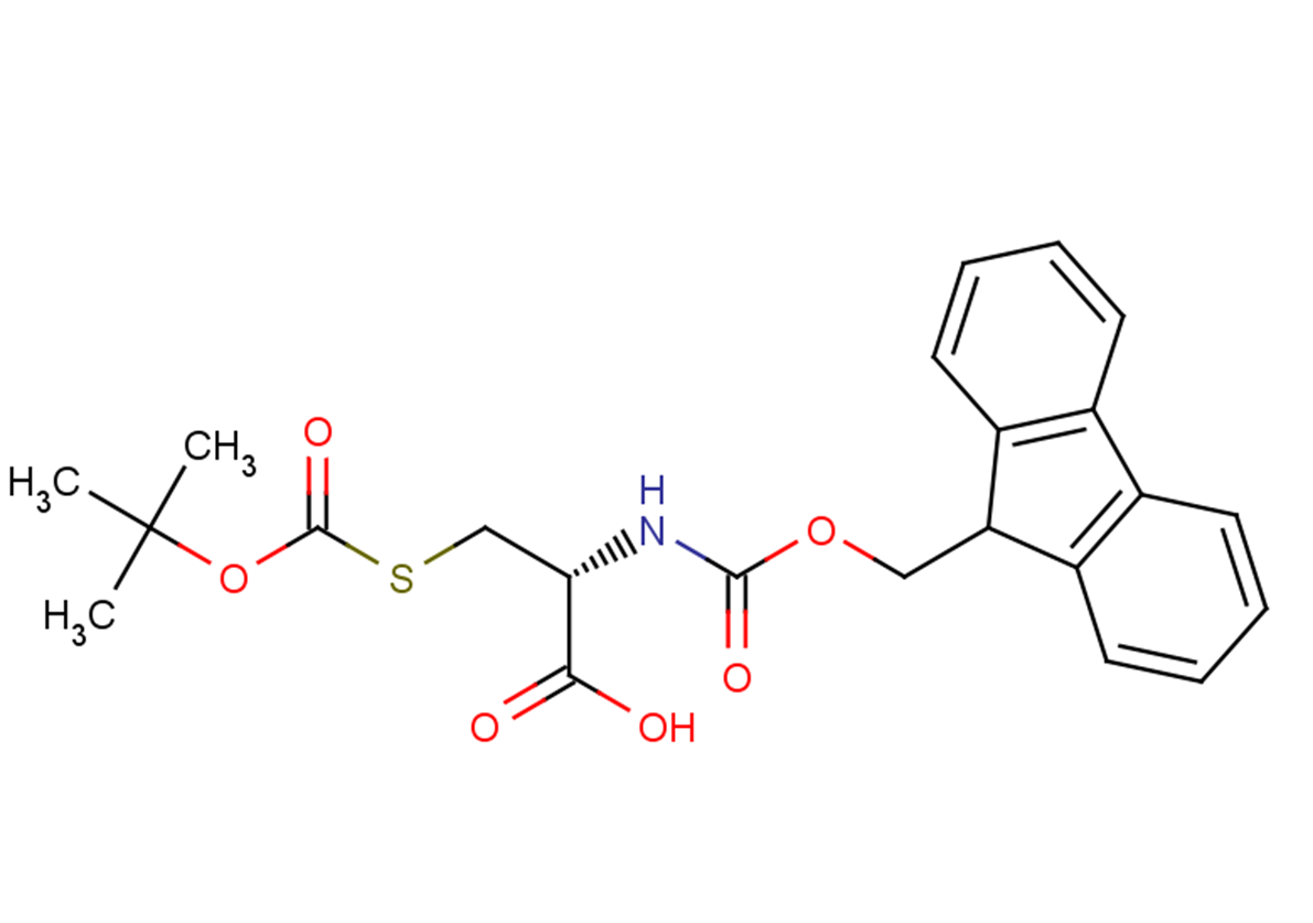 (2R)-3-{[(tert-butoxy)carbonyl]sulfanyl}-2-{[(9H-fluoren-9-ylmethoxy)carbonyl]amino}propanoic acid